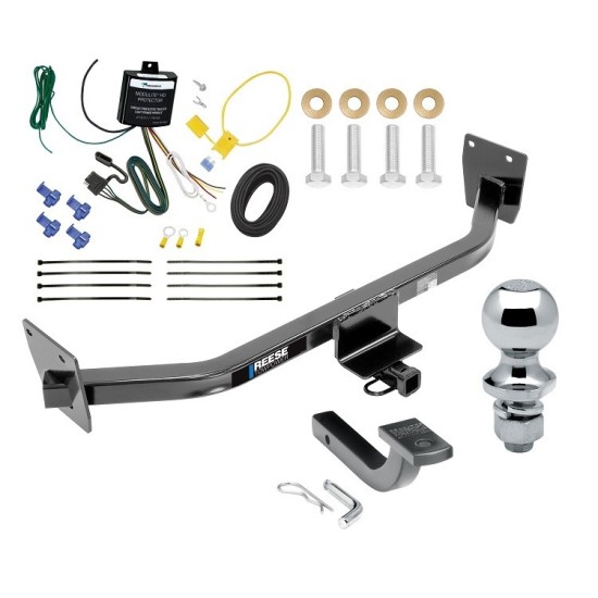 Reese Trailer Tow Hitch For 14-17 KIA Rondo Canada Only Complete Package w/ Wiring Draw Bar and 1-7/8" Ball