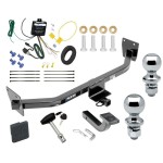 Reese Trailer Tow Hitch For 14-17 KIA Rondo Canada Only Deluxe Package Wiring 2" and 1-7/8" Ball and Lock