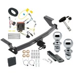 Reese Trailer Tow Hitch For 13-16 Mazda CX-5 Deluxe Package Wiring 2" and 1-7/8" Ball and Lock