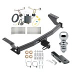 Reese Trailer Tow Hitch For 17-21 Mazda CX-5 Except Diesel Complete Package w/ Wiring Draw Bar and 1-7/8" Ball