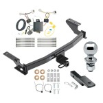 Reese Trailer Tow Hitch For 17-21 Mazda CX-5 Except Diesel Complete Package w/ Wiring Draw Bar and 2" Ball