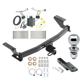 Reese Trailer Tow Hitch For 17-21 Mazda CX-5 Except Diesel Complete Package w/ Wiring Draw Bar and 2" Ball