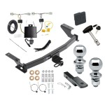 Reese Trailer Tow Hitch For 22-24 Mazda CX-5 Deluxe Package Wiring 2" and 1-7/8" Ball and Lock