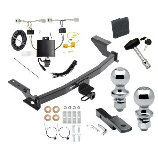 Reese Trailer Tow Hitch For 22-24 Mazda CX-5 Deluxe Package Wiring 2" and 1-7/8" Ball and Lock