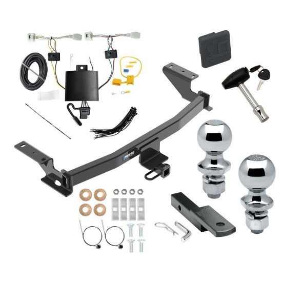 Reese Trailer Tow Hitch For 22-24 Mazda CX-5 Deluxe Package Wiring 2" and 1-7/8" Ball and Lock