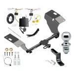 Reese Trailer Tow Hitch For 19-22 Toyota Avalon Complete Package w/ Wiring Draw Bar and 1-7/8" Ball