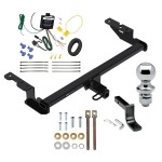 Reese Trailer Tow Hitch For 18-22 Ford EcoSport Complete Package w/ Wiring Draw Bar and 1-7/8" Ball