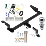 Reese Trailer Tow Hitch For 18-22 Ford EcoSport Complete Package w/ Wiring Draw Bar and 2" Ball