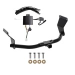 Trailer Hitch w/ Wiring For 19-24 Acura RDX With +12V Power Provision Class 2 1-1/4" Tow Receiver Reese Tekonsha