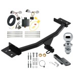 Reese Trailer Tow Hitch For 20-24 Ford Explorer Complete Package w/ Wiring Draw Bar and 1-7/8" Ball