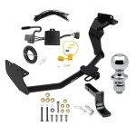 Reese Trailer Tow Hitch For 19-20 Hyundai Santa Fe (Except XL Models) Complete Package w/ Wiring Draw Bar and 1-7/8" Ball