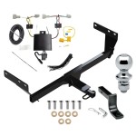 Reese Trailer Tow Hitch For 21-24 Nissan Rogue Complete Package w/ Wiring Draw Bar and 1-7/8" Ball