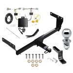 Reese Trailer Tow Hitch For 21-24 Nissan Rogue Complete Package w/ Wiring Draw Bar and 2" Ball