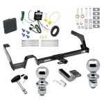 Reese Trailer Tow Hitch For 00-04 Subaru Outback Legacy Deluxe Package Wiring 2" and 1-7/8" Ball and Lock