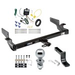 Reese Trailer Tow Hitch For 00-05 Cadillac DeVille 06-11 DTS Complete Package w/ Wiring Draw Bar and 2" Ball