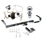 Reese Trailer Tow Hitch For 02-06 Toyota Camry 4 Dr. Sedan Complete Package w/ Wiring Draw Bar Kit and 2" Ball