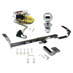 Reese Trailer Tow Hitch For 97-01 Toyota Camry 4 Dr. Sedan Complete Package w/ Wiring Draw Bar Kit and 2" Ball