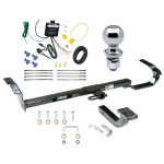 Reese Trailer Tow Hitch For 97-06 Lexus ES300 ES330 4 Dr. 92-96 Toyota Camry Complete Package w/ Wiring Draw Bar Kit and 2" Ball