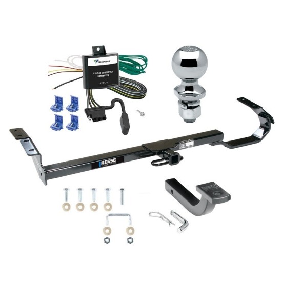 Reese Trailer Tow Hitch For 95-99 Toyota Avalon 99-03 Solara Complete Package w/ Wiring Draw Bar Kit and 2" Ball