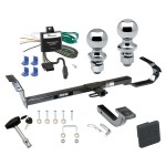 Reese Trailer Tow Hitch For 95-99 Toyota Avalon 99-03 Solara Deluxe Package Wiring 2" and 1-7/8" Ball and Lock