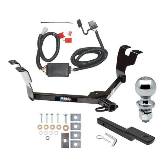 Reese Trailer Tow Hitch For 05-07 Subaru Legacy 05-09 Outback Wagon Complete Package w/ Wiring Draw Bar Kit and 2" Ball