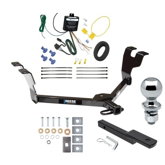 Reese Trailer Tow Hitch For 05-09 Subaru Legacy 05-07 Outback Sedan Complete Package w/ Wiring Draw Bar Kit and 2" Ball