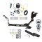 Reese Trailer Tow Hitch For 05-09 Subaru Legacy 05-07 Outback Sedan Complete Package w/ Wiring Draw Bar Kit and 2" Ball