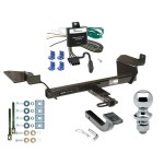 Reese Trailer Tow Hitch For 97-05  Buick Century 05-09 Allure 98-02 Oldsmobile Intrigue Complete Package w/ Wiring Draw Bar and 1-7/8" Ball