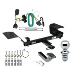 Reese Trailer Tow Hitch For 06-13 Chevrolet Impala Complete Package w/ Wiring Draw Bar and 1-7/8" Ball