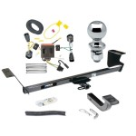 Reese Trailer Tow Hitch For 08-10 Chrysler Town & Country Dodge Grand Caravan Complete Package w/ Wiring Draw Bar Kit and 2" Ball