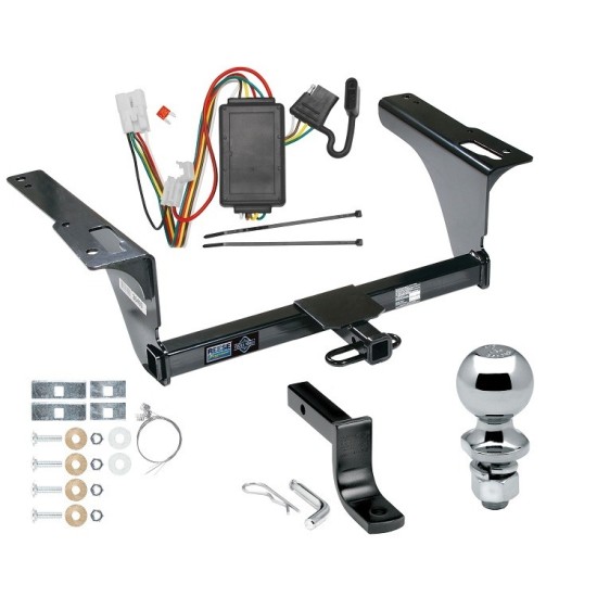 Reese Trailer Tow Hitch For 10-19 Subaru Outback Wagon Except Sport Complete Package w/ Wiring Draw Bar Kit and 2" Ball