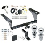 Reese Trailer Tow Hitch For 15-19 Subaru Legacy Sedan Deluxe Package Wiring 2" and 1-7/8" Ball and Lock