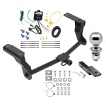 Reese Trailer Tow Hitch For 16-23 Subaru Crosstrek Hybrid Complete Package w/ Wiring Draw Bar and 2" Ball