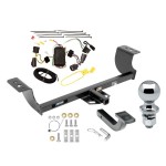 Reese Trailer Tow Hitch For 05-08 Dodge Magnum Class 2 Complete Package w/ Wiring Draw Bar Kit and 2" Ball