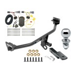 Reese Trailer Tow Hitch For 16-18 Hyundai Tucson Class 2 Complete Package w/ Wiring Draw Bar Kit and 2" Ball