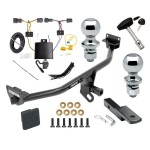 Reese Trailer Tow Hitch For 19-21 Hyundai Tucson Except Night Edition Deluxe Package Wiring 2" and 1-7/8" Ball and Lock