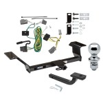 Reese Trailer Tow Hitch For 06-09 Buick Lucerne Except Super & Special Edition Complete Package w/ Wiring Draw Bar and 1-7/8" Ball
