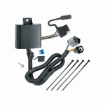 Trailer Tow Hitch For 16-20 KIA Sorento w/ V6 Engine Deluxe Package Wiring 2" and 1-7/8" Ball and Lock
