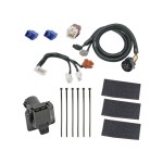 Trailer Hitch Tow Package Prodigy P3 Brake Control For 05-24 Nissan Frontier 09-12 Suzuki Equator w/ 7-Way RV Wiring 2" Drop Mount 2" Ball Class 3 2" Receiver Reese Tekonsha