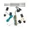 Trailer Tow Hitch For 05-09 Buick LaCrosse Except Super Complete Package w/ Wiring Draw Bar Kit and 2" Ball