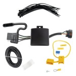 For 2022-2024 Hyundai Santa Cruz Trailer Hitch Tow PKG w/ 5-Flat Wiring Harness By Reese Towpower