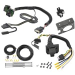 Trailer Hitch 7 Way RV Wiring Kit For 18-23 Chevy Equinox GMC Terrain Plug & Play Prong Pin Brake Control Ready