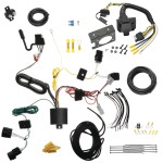 Trailer Hitch 7 Way RV Wiring Kit For 22-23 Hyundai Kona Plug Prong Pin Brake Control Ready