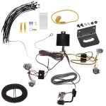 Trailer Wiring and Bracket For 22-24 Toyota Corolla Cross w/LED Taillights