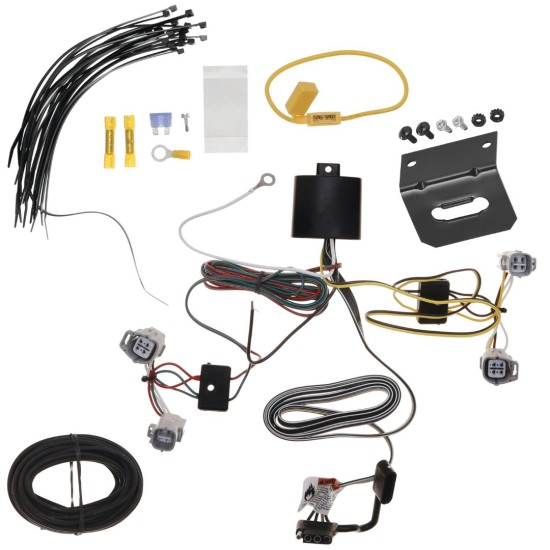 Trailer Wiring and Bracket For 22-24 Toyota Corolla Cross w/LED Taillights