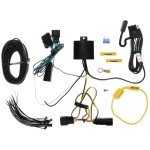 Trailer Wiring and Bracket w/ Light Tester For 23-24 Ford Escape Plug & Play 4-Flat Harness