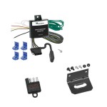 Trailer Wiring and Bracket w/ Light Tester For 07-10 Scion tC Plug & Play 4-Flat Harness