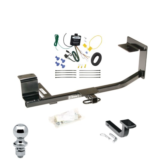 Trailer Hitch  For 09-14 Volkswagen Jetta SportWagon Class I 1-1/4" Tow Receiver w/ Wiring & 2" Ball