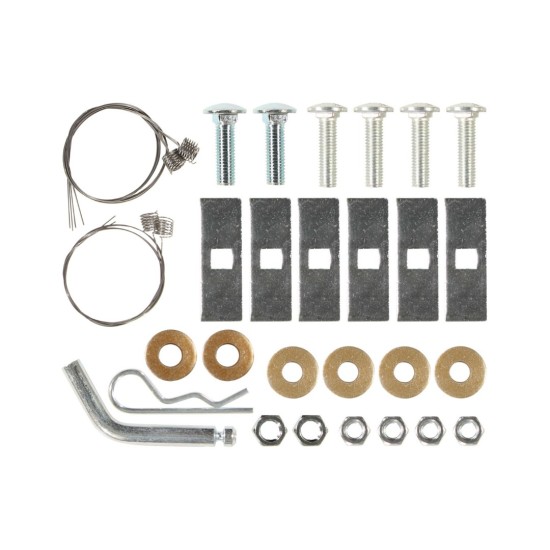 Trailer Tow Hitch Hardware Fastener Kit For 12-22 Subaru Impreza Sedan Except WRX 1-1/4" Receiver Class 1