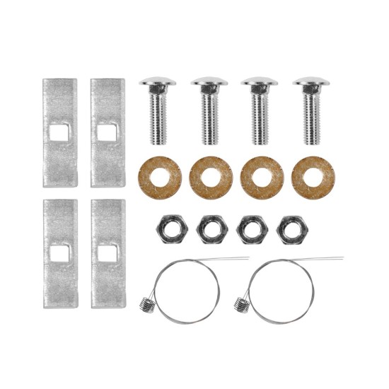 Trailer Tow Hitch Hardware Fastener Kit For 20-24 Toyota Corolla Sedan 1-1/4" Towing Receiver Class 1